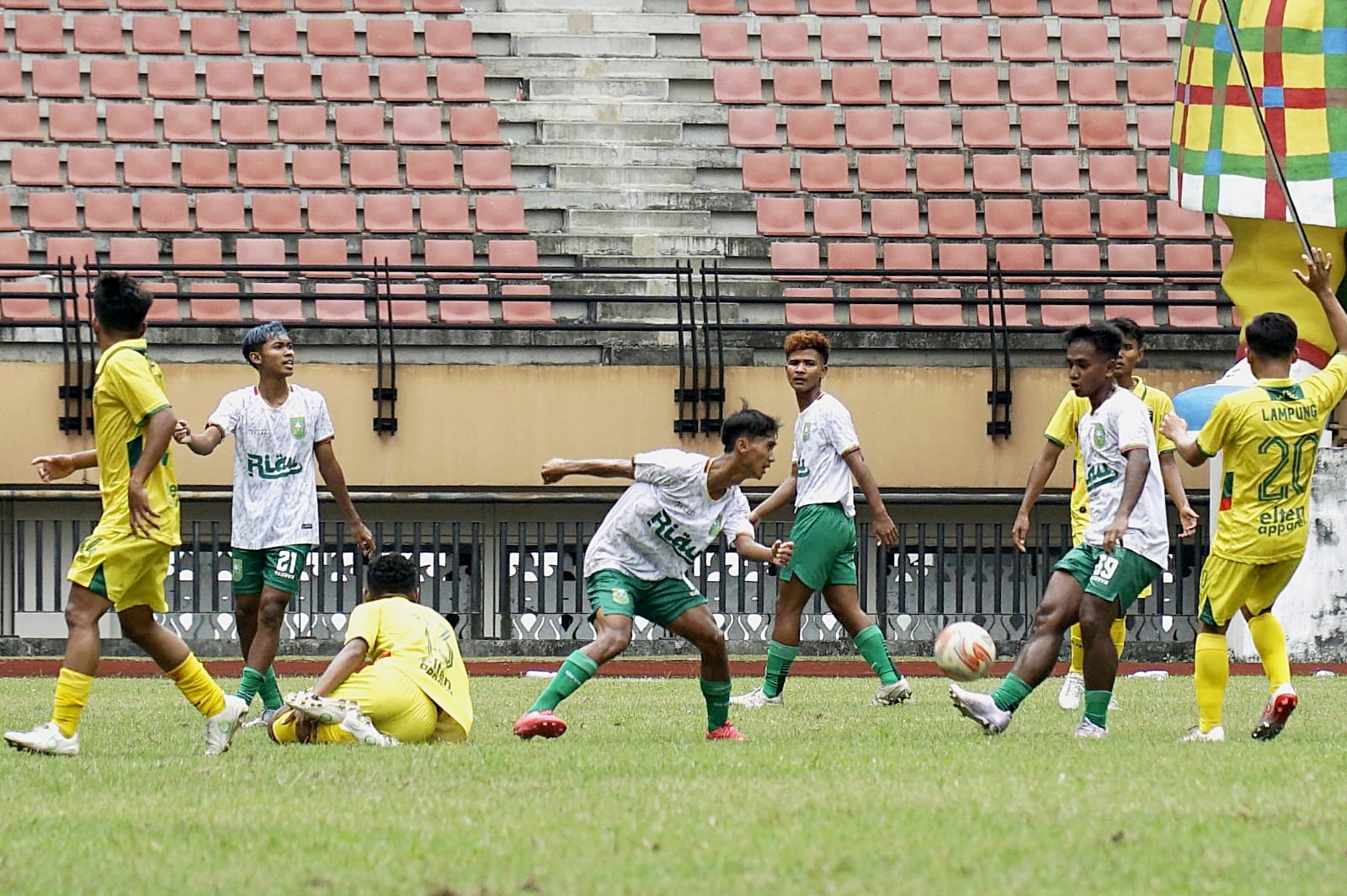 Menang Atas Lampung, Sepakbola Riau Juara Group A Porwil XI Sumatera 2023
